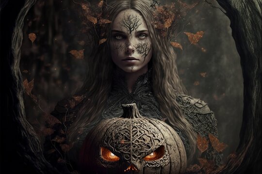 The Samhain Creature: A Wiccan Symbol of the Harvest Season.