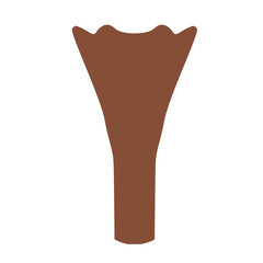 scandinavian pot vase silhouette