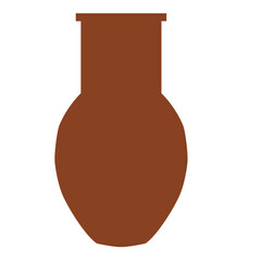 scandinavian pot vase silhouette