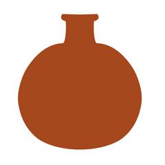 scandinavian pot vase silhouette