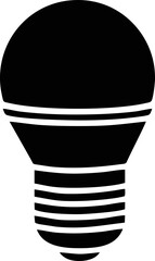 Idea icon symbol illustration vector image, creative bulb design illustration