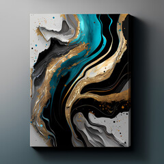 abstract background canvas