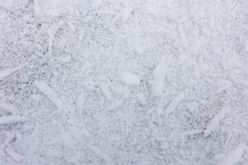 Lód i śnieg, mrożona struktura - obrazy, fototapety, plakaty