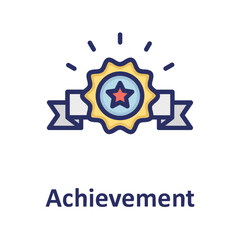 Achievement, career advancement Vector Icon
