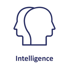 Head, human head Vector Icon
