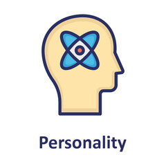 Head, human Vector Icon
