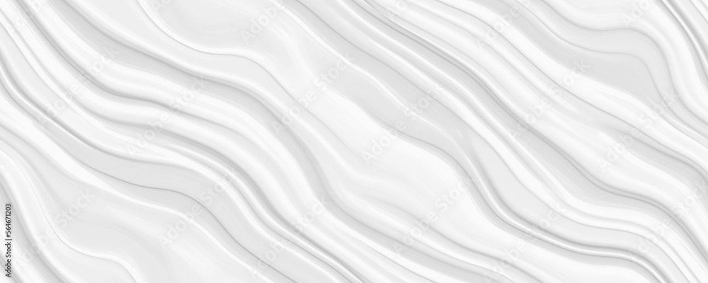 Aufkleber seamless subtle white glossy soft waves transparent background texture overlay. abstract wavy emboss