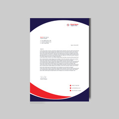 Corporate modern letterhead design template creative modern letterhead design template for your project letterhead, letter head, Business letterhead design