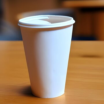 La imagen de un simple vaso de caf&eacute; generado por inteligencia artificial