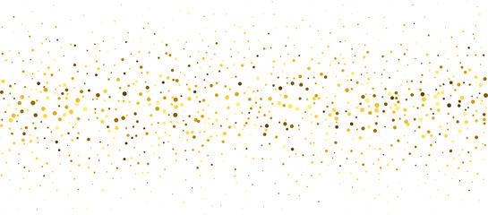 Abstract shiny gold glitter design element