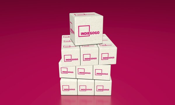 indiegogo, Social Media Stock Photo.