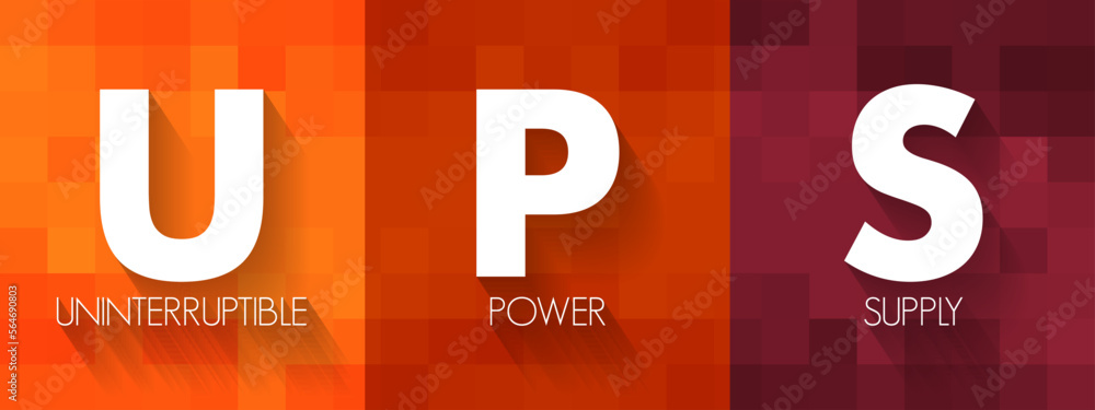 Poster ups - uninterruptible power supply is an electrical apparatus that provides emergency power to a loa