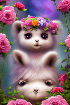 Llama Fairy Duo