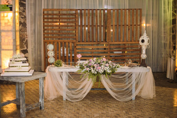 mesa de novios