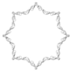 frames in vintage style with elements of ornament, art, pattern, background, texture