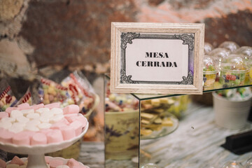 mesa de postres
