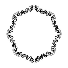 frames in vintage style with elements of ornament, art, pattern, background, texture