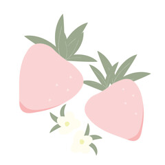 strawberries_with_flowers