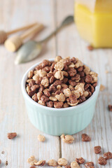 Dry muesli ready for healthy breakfast