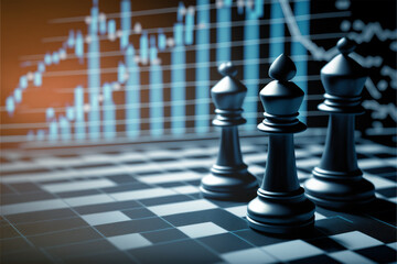 The world of chess and business (AI Generated)