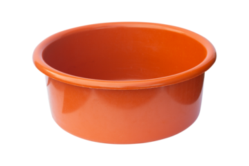 plastic bowl, laundry basin, plastic basin for dishes isolated from the background