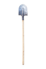 shovel, bayonet shovel isolated from background
