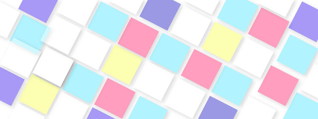 Abstract colored paper texture background. Minimal geometric shapes and lines in pastel. Space design concept. Decorative web layout or poster, banner. colorful paper texture background.