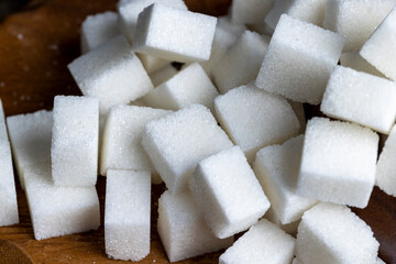 Refined white beet sugar, cubes