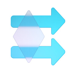 transfer 3d render illustration