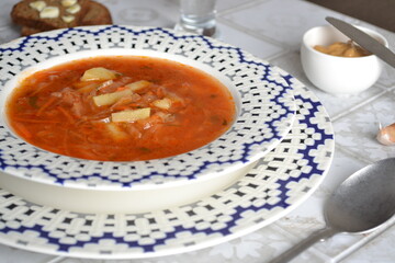Ukrainian borsch