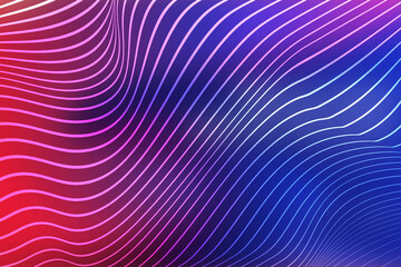 Colorful Abstract Gradient Background With Lines