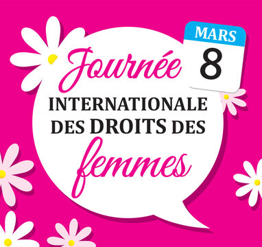 Journ&eacute;e Internationale des droits des Femmes - 8 Mars -v1