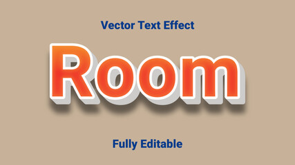 3d text effect Vector Fully Editable