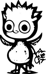 cartoon, cute, monster, eyes, graphics, illustrations, creature, whimsical, adorable, designs, characters, portraits, vector, children, childrens book, happy, cartoon, comic, illustrations, colorful, 