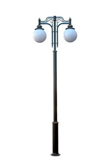 Modern decorative street lamp.