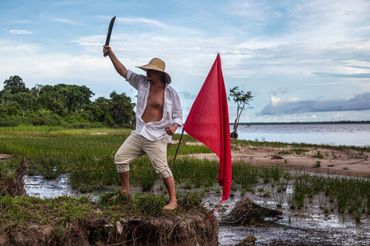 Cabanagem Par&aacute;, Movimento Ribeirinho da Cabanagem - Bandeira Vermelha, Floresta, Praia e Rio