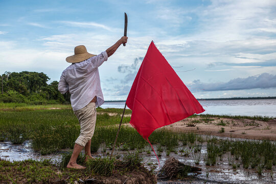Movimento Ribeirinho da Cabanagem - Retratando o hist&oacute;rico triunfo do povo da Amaz&ocirc;nia contra o imp&eacute;rio do Brasil .
