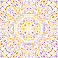 Abstract seamless pattern with geometric elements structure.