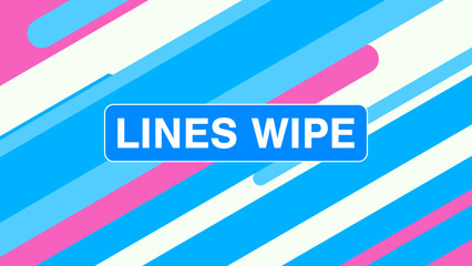 Fototapeta Multi Lines Wipe Title obraz
