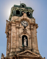 Pachuca Monumental Clock Tower, Pachuca de Soto, Hidalgo, Mexico.