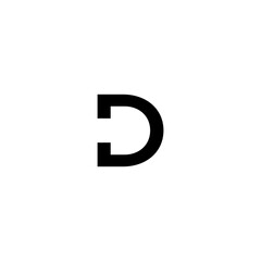letter d logo design 