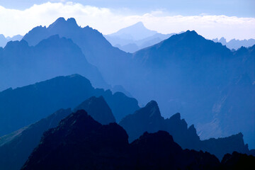 The Low Tatra Mountains, Slovakia.