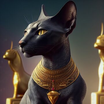 generative ai egyptian cat