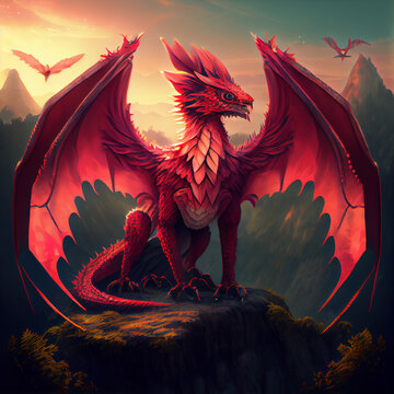 Red Dragon" Images – Browse 1,737 Stock Photos, Vectors, and Video | Adobe  Stock