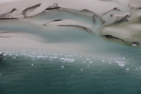 Wathumba Creek Estuary,  Western Coast,  Fraser Island, Australia.