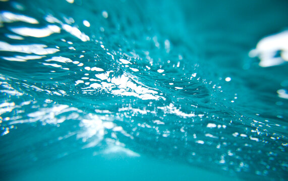 Water, Porticcio, Corsica, France.