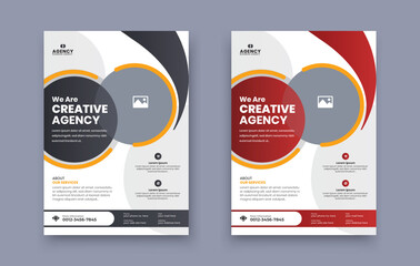 Corporate business poster flyer pamphlet brochure cover design layout template. marketing, business proposal, promotion, advertising, publication, cover page, a4 flyer template.