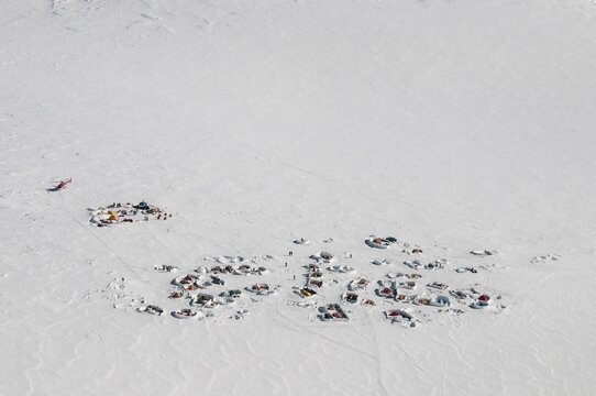Camp 3 at 14,000 ft on Mount Mckinley.