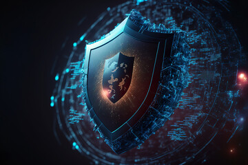 Cyber security procedures and tools are improving more and more. The cyber security of the digital world is constantly being improved. The image was created using AI.