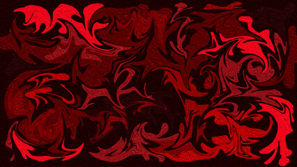 dark red abstract futuristic horizontal background, illustration